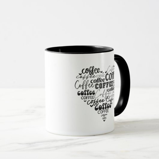 Mug L'amour du café (Devant droit)
