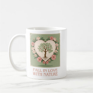Mug L'amour du coeur de la nature