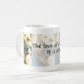 Mug L'amour d'un animal de compagnie (Devant gauche)