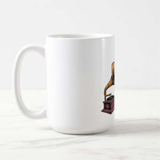 Mug L'amour d'une maman est fort (dans le silence) (Gauche)