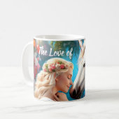 Mug L'amour d'une princesse pour sa licorne (Devant gauche)