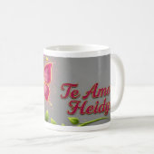 Mug L'amour en fleurs : Le Amo Heidys (Devant droit)