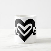 Mug L'amour en noir (Centre)