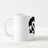 Mug L'amour en noir (Gauche)