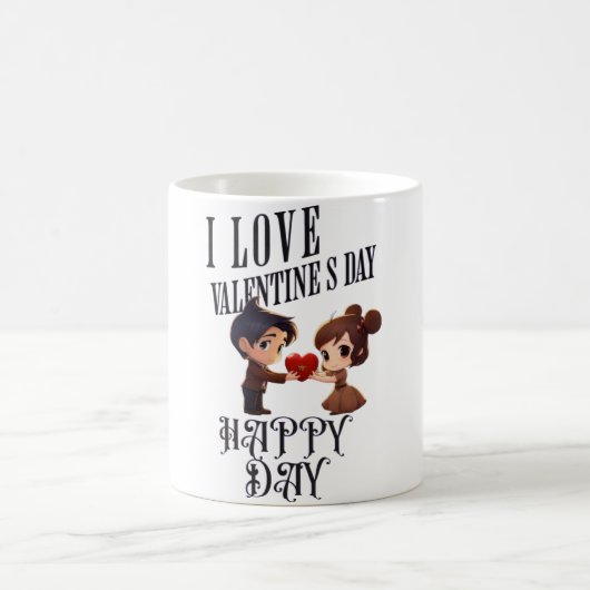 Mug "L'amour en pleine floraison - La Saint Valentin d (Centre)