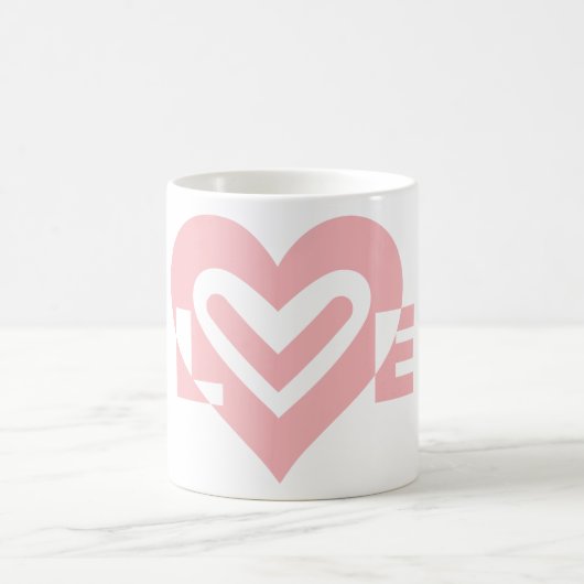 Mug L'amour en rose (Centre)