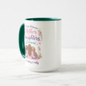 Mug L'amour entre mère et filles est éternel (Devant gauche)