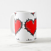 Mug L'amour est (Devant gauche)