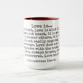 Mug L'amour est (Centre)