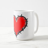 Mug L'amour est (Devant droit)