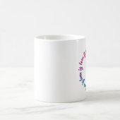 Mug L'amour est amour est cercle d'arc-en-ciel d'amour (Centre)
