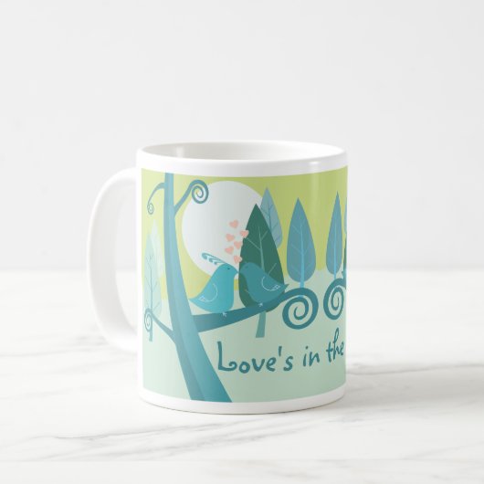 Mug L'amour est dans l'air (Devant gauche)