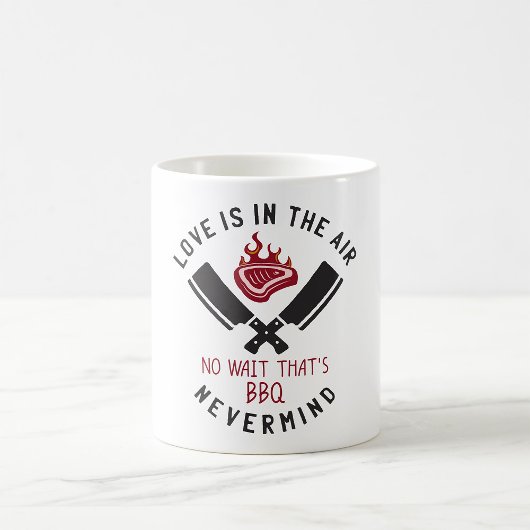 Mug L'amour est dans l'air BBQ