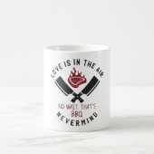 Mug L'amour est dans l'air BBQ (Centre)