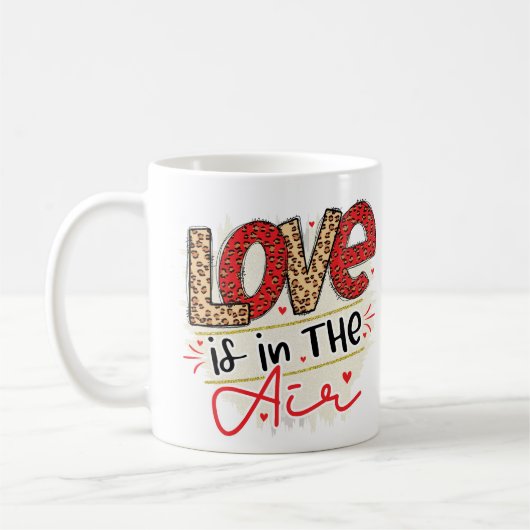 Mug L'amour est dans l'air Valentines (Gauche)