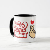 Mug L'amour est doux (Devant gauche)