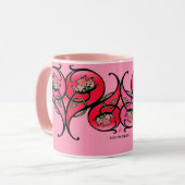 Mug L'amour est en fleur (Devant gauche)