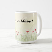 Mug L'amour est en fleur (Devant droit)