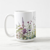 Mug L'amour est en fleurs Fête de mariage sauvage flor (Gauche)