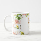 Mug L'amour est inconditionnel, roses roses roses (Gauche)