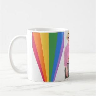 Mug L'amour est la fierté de l'amour Saint-Valentin