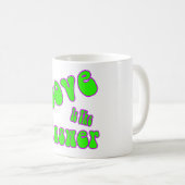 Mug L'amour est la réponse (Devant droit)