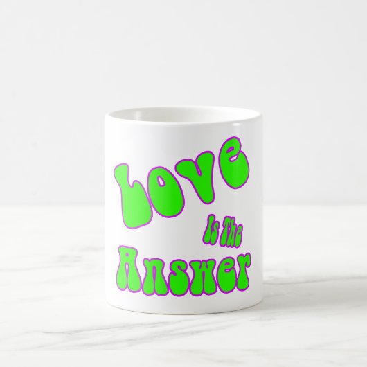 Mug L'amour est la réponse (Centre)