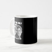 Mug L'Amour Est La Seule Chose Que S. Sticker (Devant gauche)