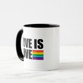 Mug L'amour est l'amour (Devant gauche)