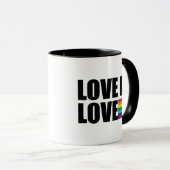 Mug L'amour est l'amour (Devant droit)