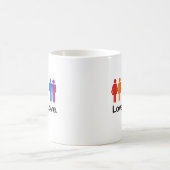 Mug L'amour est l'amour. (Centre)
