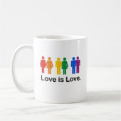 Mug L'amour est l'amour. (Gauche)