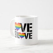 Mug L'amour est l'amour (Devant gauche)