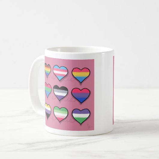 Mug L'amour est l'amour (Devant gauche)