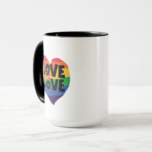Mug L'amour est l'amour (Devant gauche)