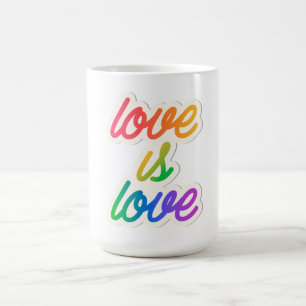 Mug L'amour est l'amour LGBT