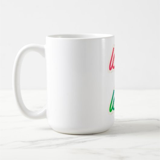 Mug L'amour est l'amour LGBT (Gauche)
