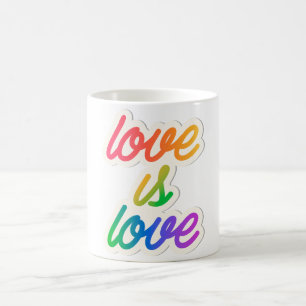 Mug L'amour est l'amour LGBT