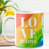 Mug L'amour est l'amour Rainbow Pride