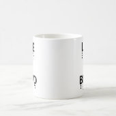 Mug L'amour est le braille aveugle (Centre)
