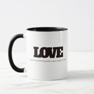 Mug L'amour est l'ingrédient secret