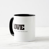 Mug L'amour est l'ingrédient secret (Devant gauche)