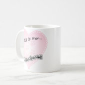 Mug L'amour est mon Cocker Spaniel (Devant gauche)