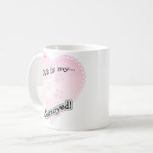 Mug L'amour est mon Samoyé (Devant gauche)