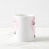 Mug L'amour est mon Samoyé (Centre)