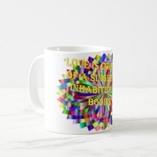 Mug l'amour est "mug" (Devant gauche)