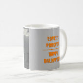 Mug L'amour est pour toujours heureux Halloween café M (Devant droit)