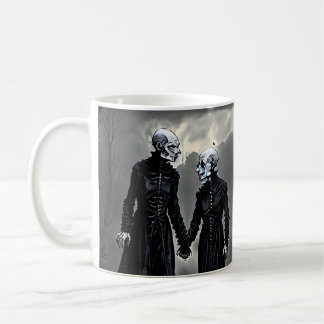 Mug L'amour est pour toujours heureux Halloween café M
