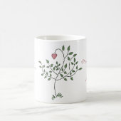 Mug L'amour est profondément domestique enracinée de (Centre)