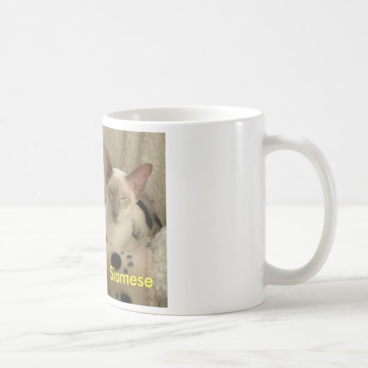 Mug L'amour est ......, siamois (Droite)